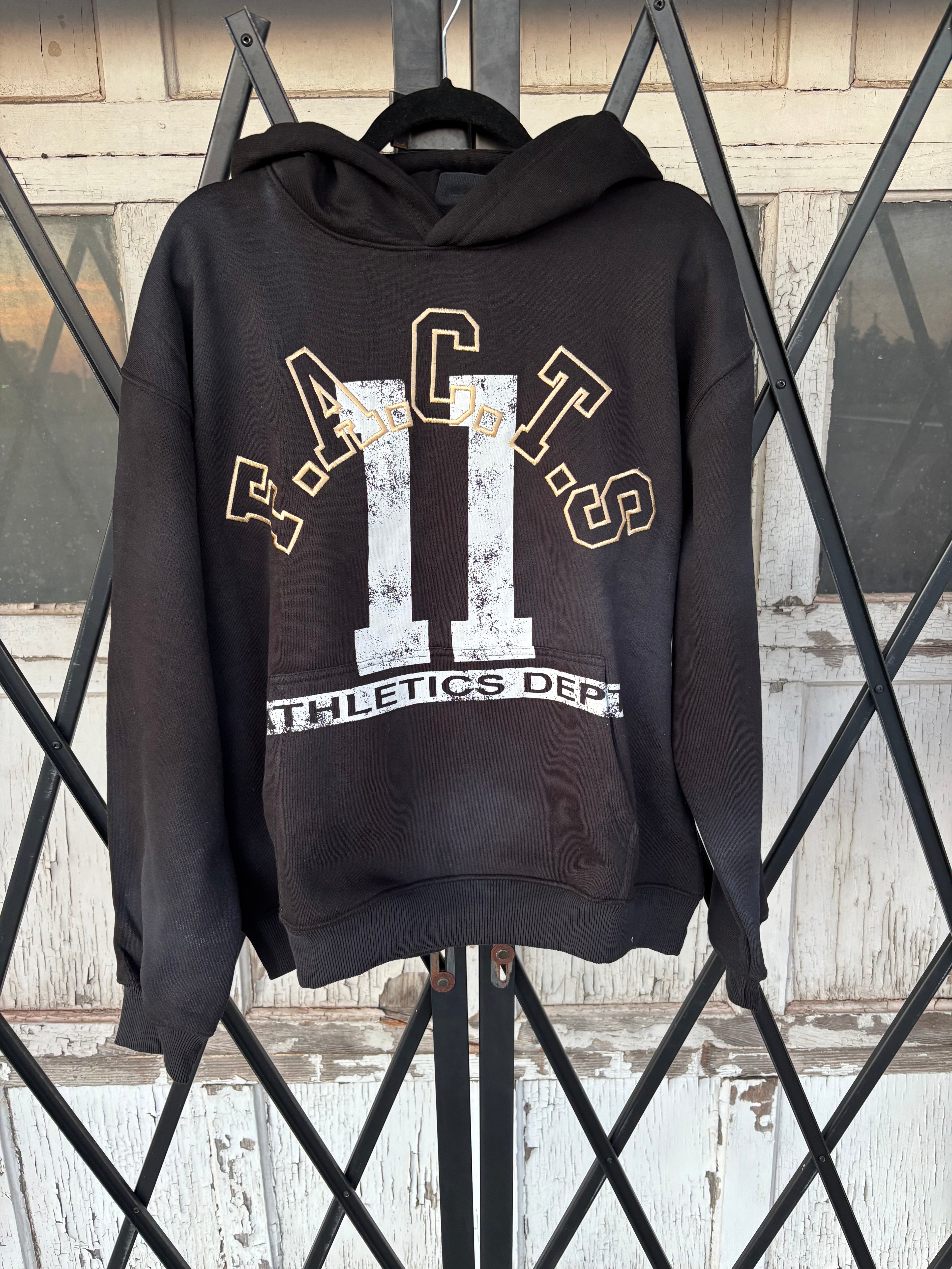 Chapter 11 Athletics Hoodie *Vintage Washed Black