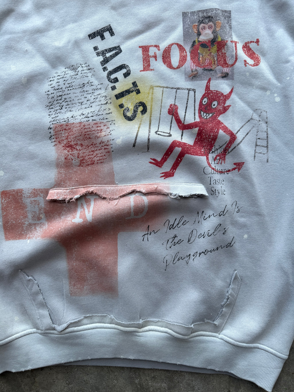 “Idle Mind” Custom Crewneck