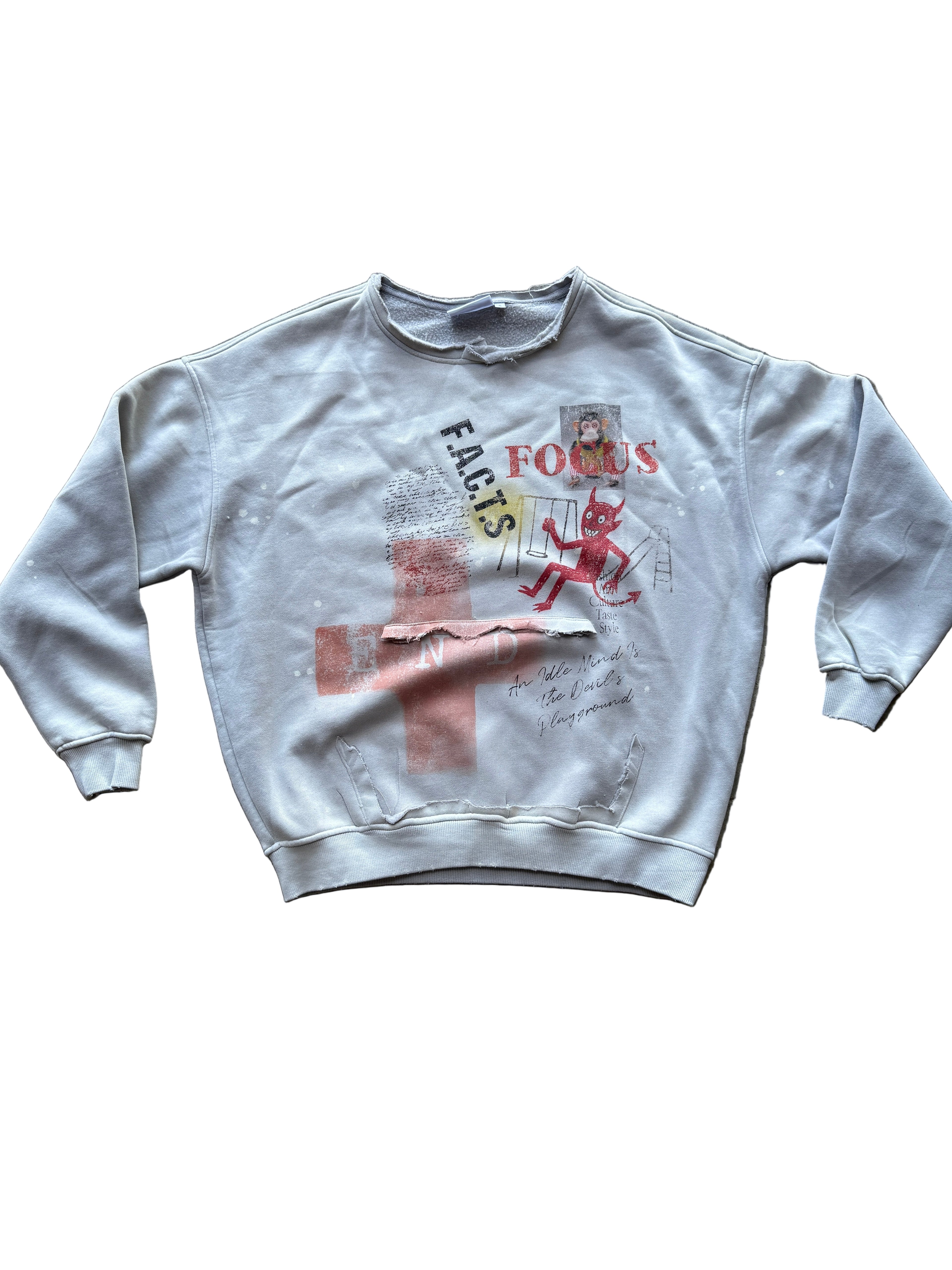 “Idle Mind” Custom Crewneck