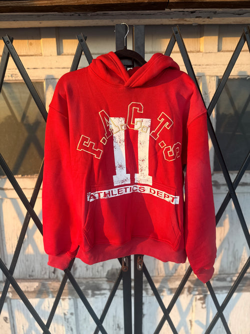 Chapter 11 Athletics Hoodie *Vintage Washed Red