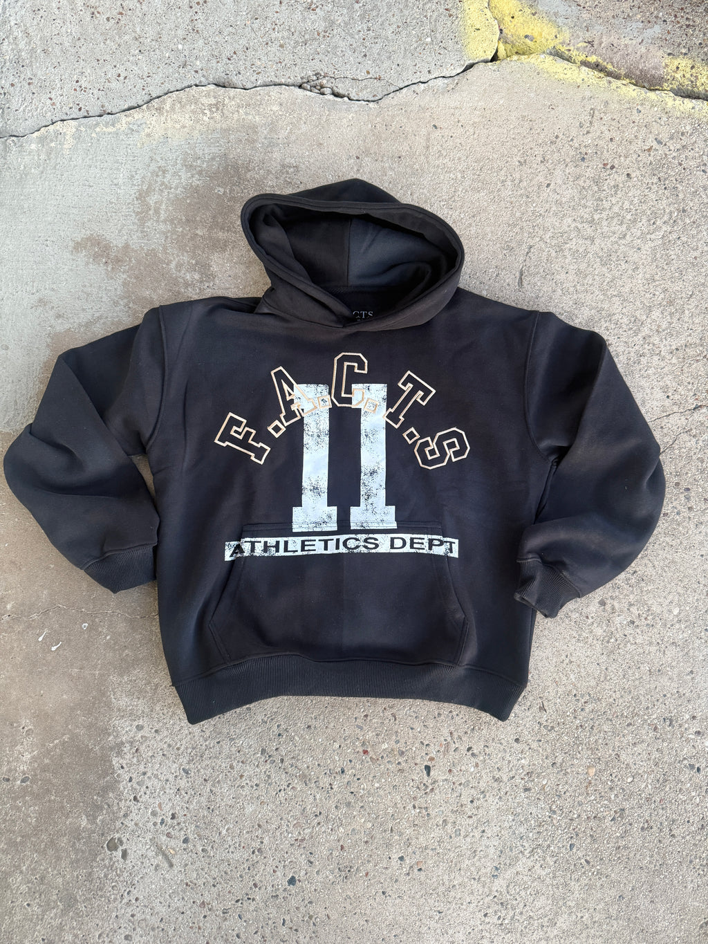 Chapter 11 Athletics Hoodie *Vintage Washed Black