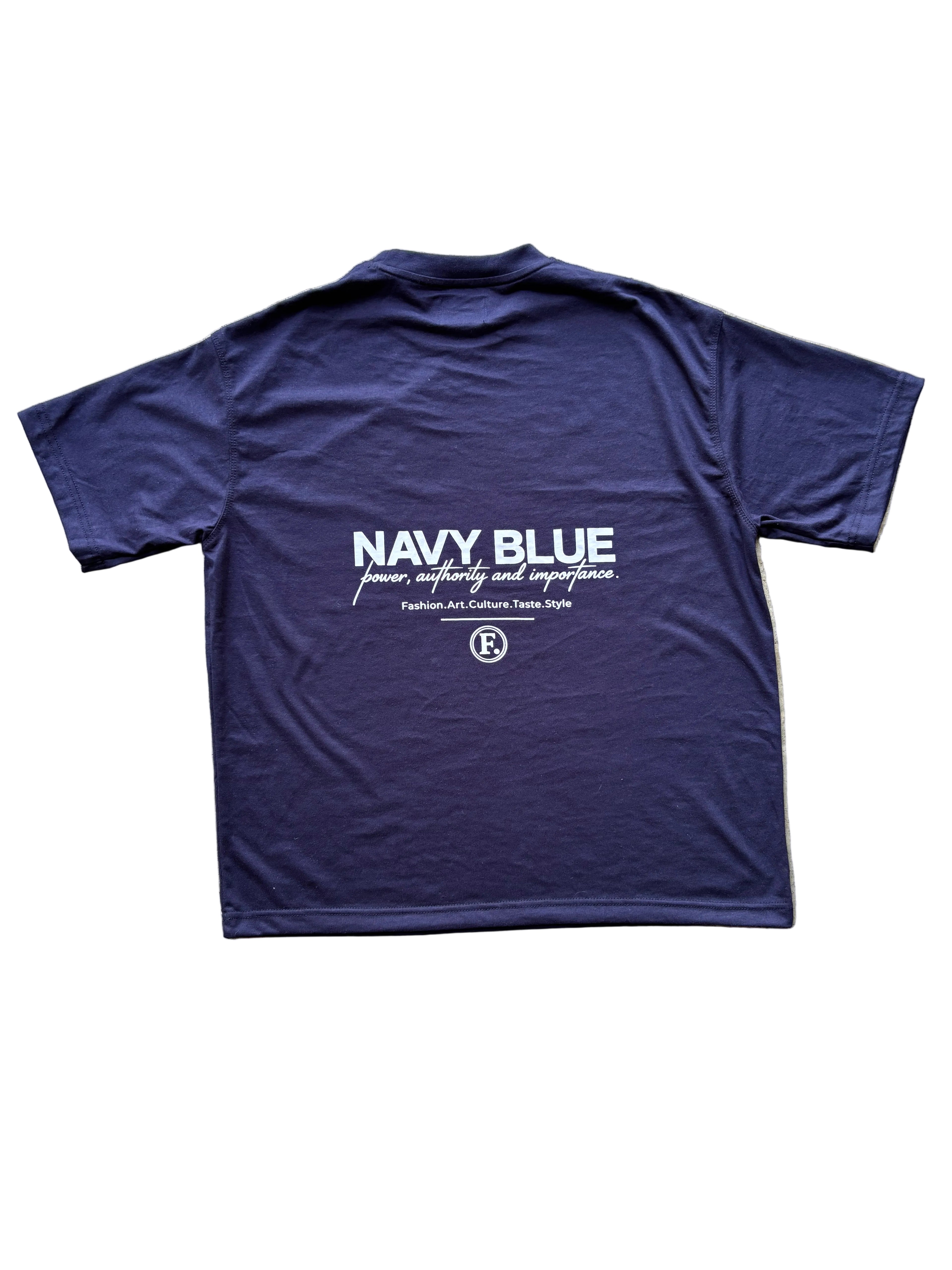 Bleus Collection Navy Tee