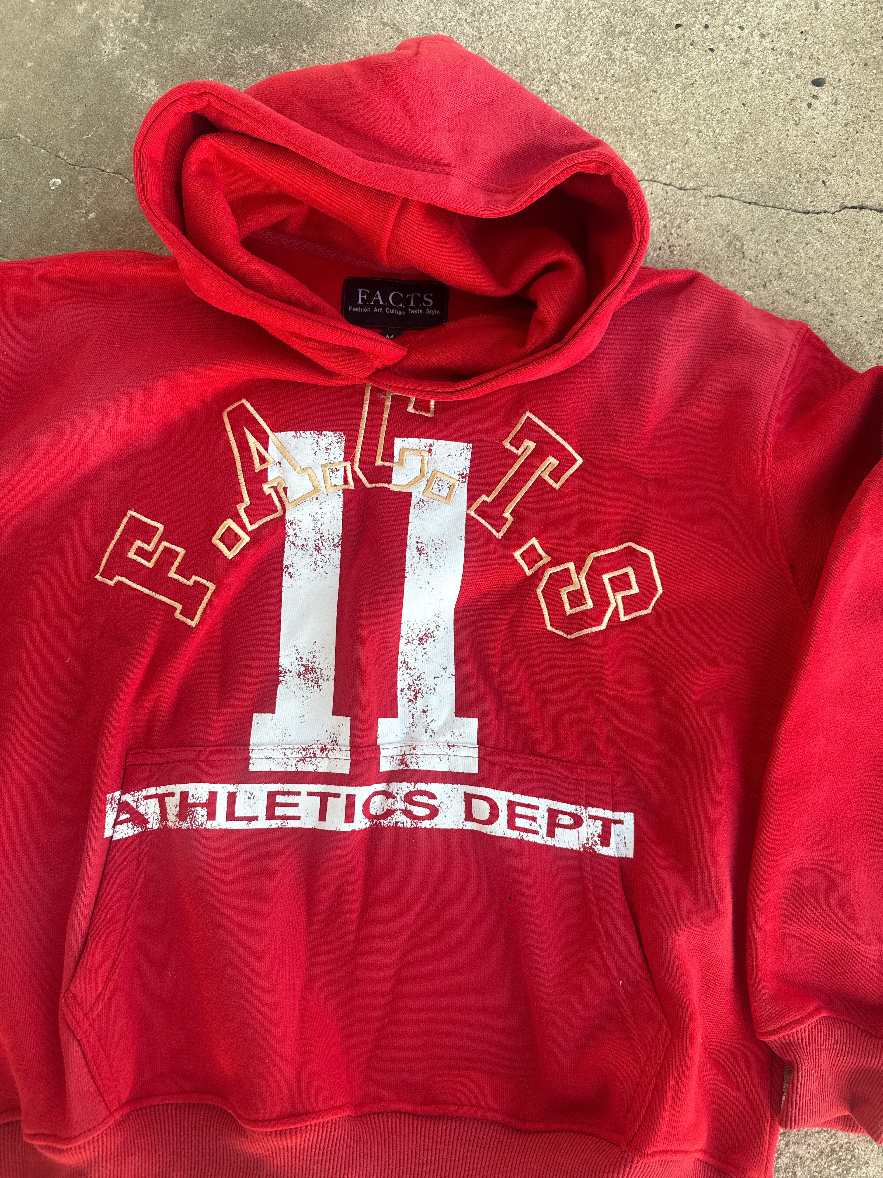 Chapter 11 Athletics Hoodie *Vintage Washed Red